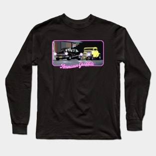 American Graffiti- Milner vs. Falfa Long Sleeve T-Shirt